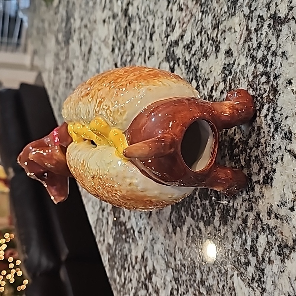 Cute Hot Doggie Dachshund Ceramic Bank - Picture 4 of 7